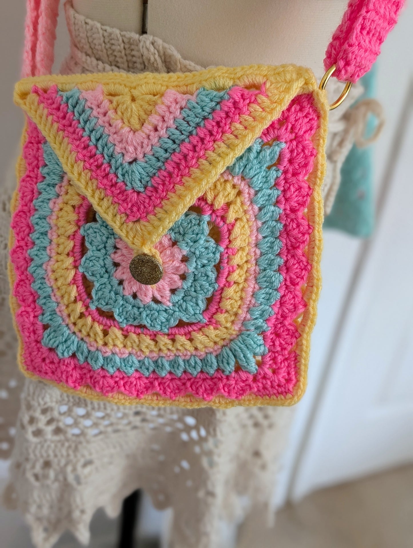 Crochet Harness Bag