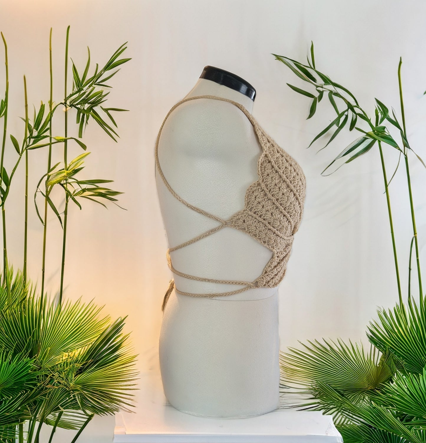 The Crochet Butterfly Top