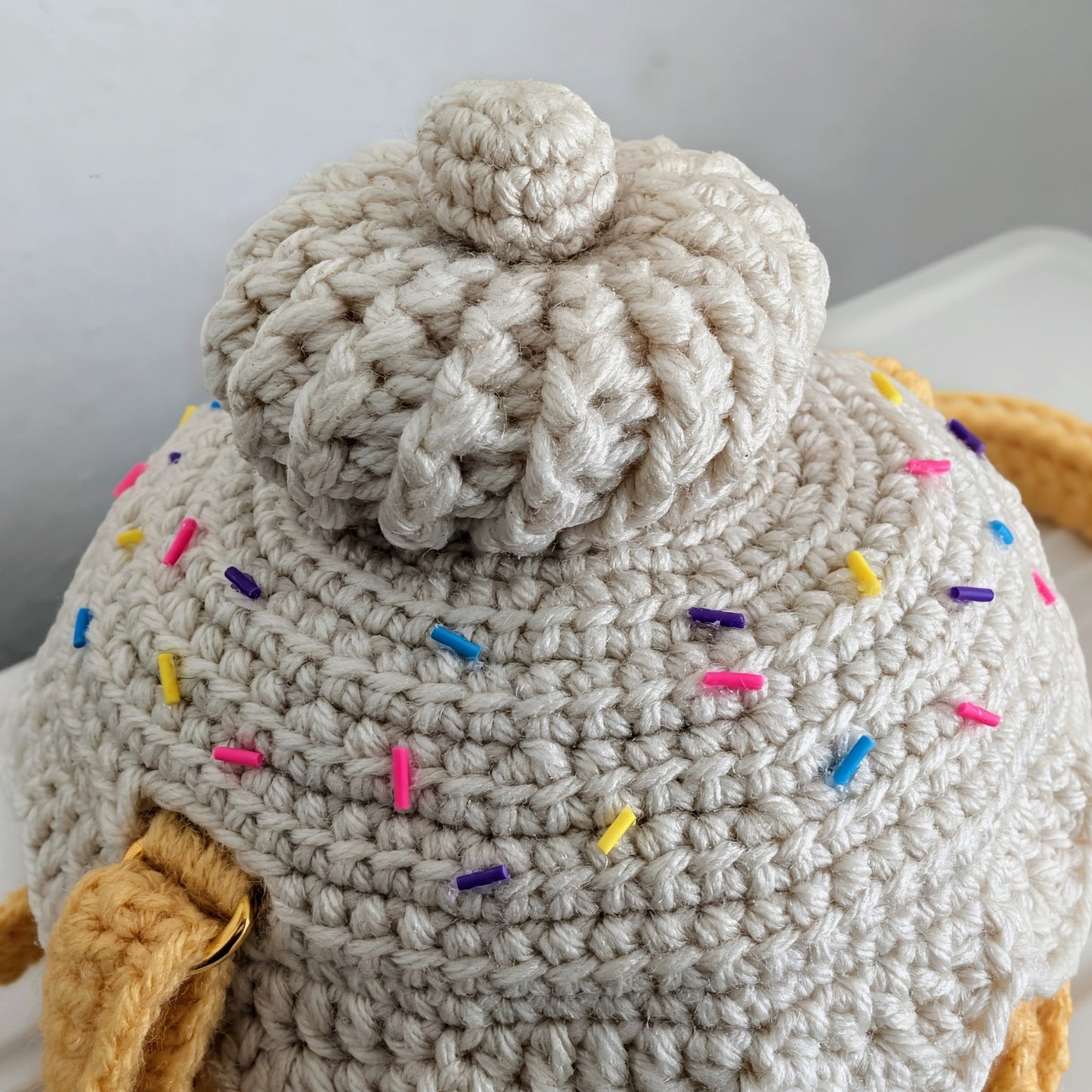 Cupcake Puff Crossbody Bag