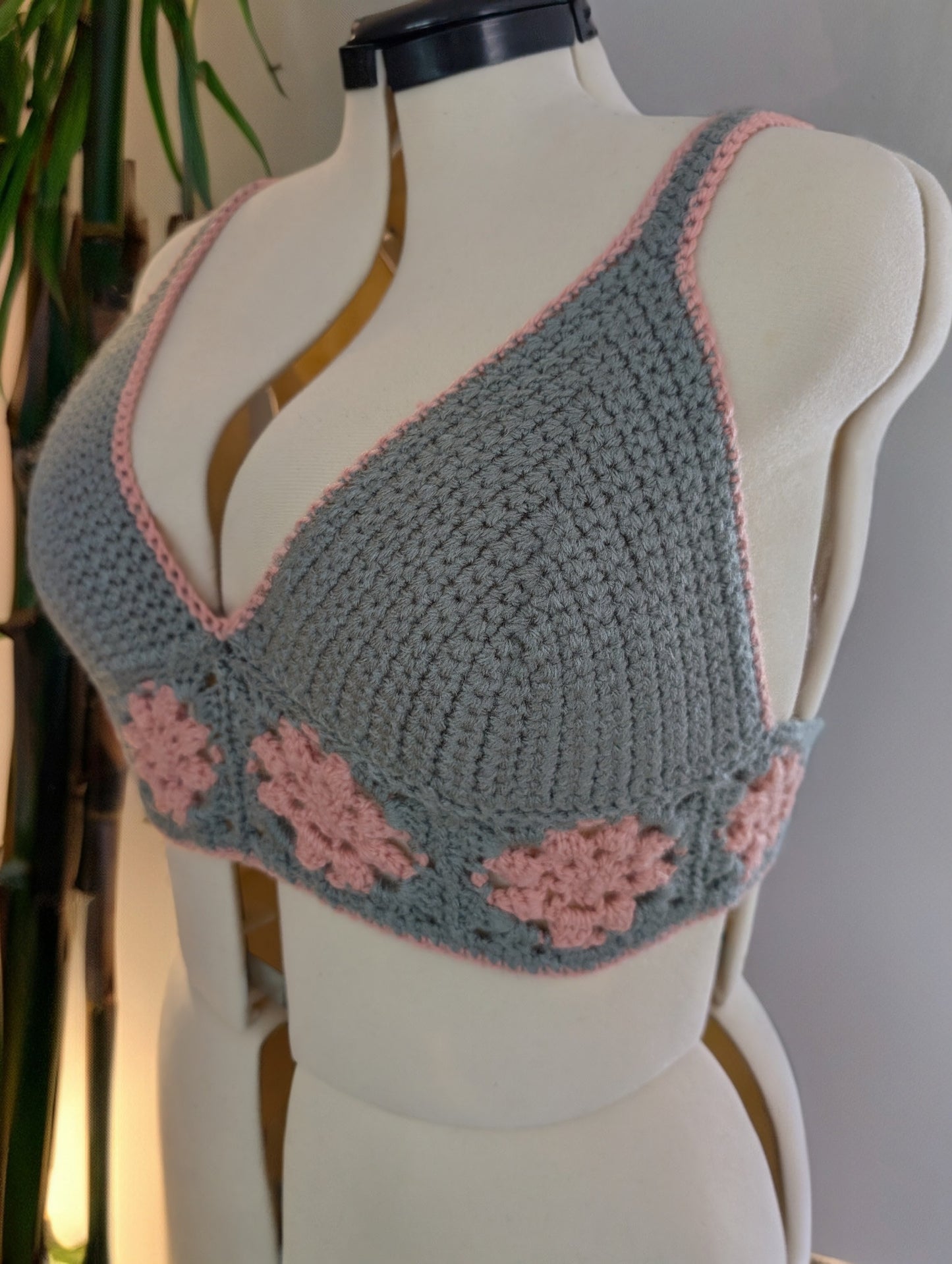 The Bohemian Bloom Crochet Crop Top