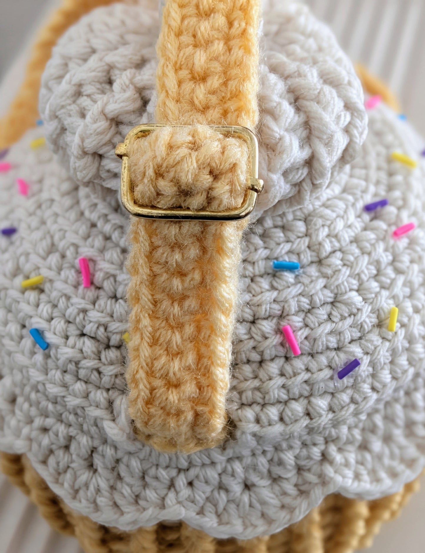 Cupcake Puff Crossbody Bag