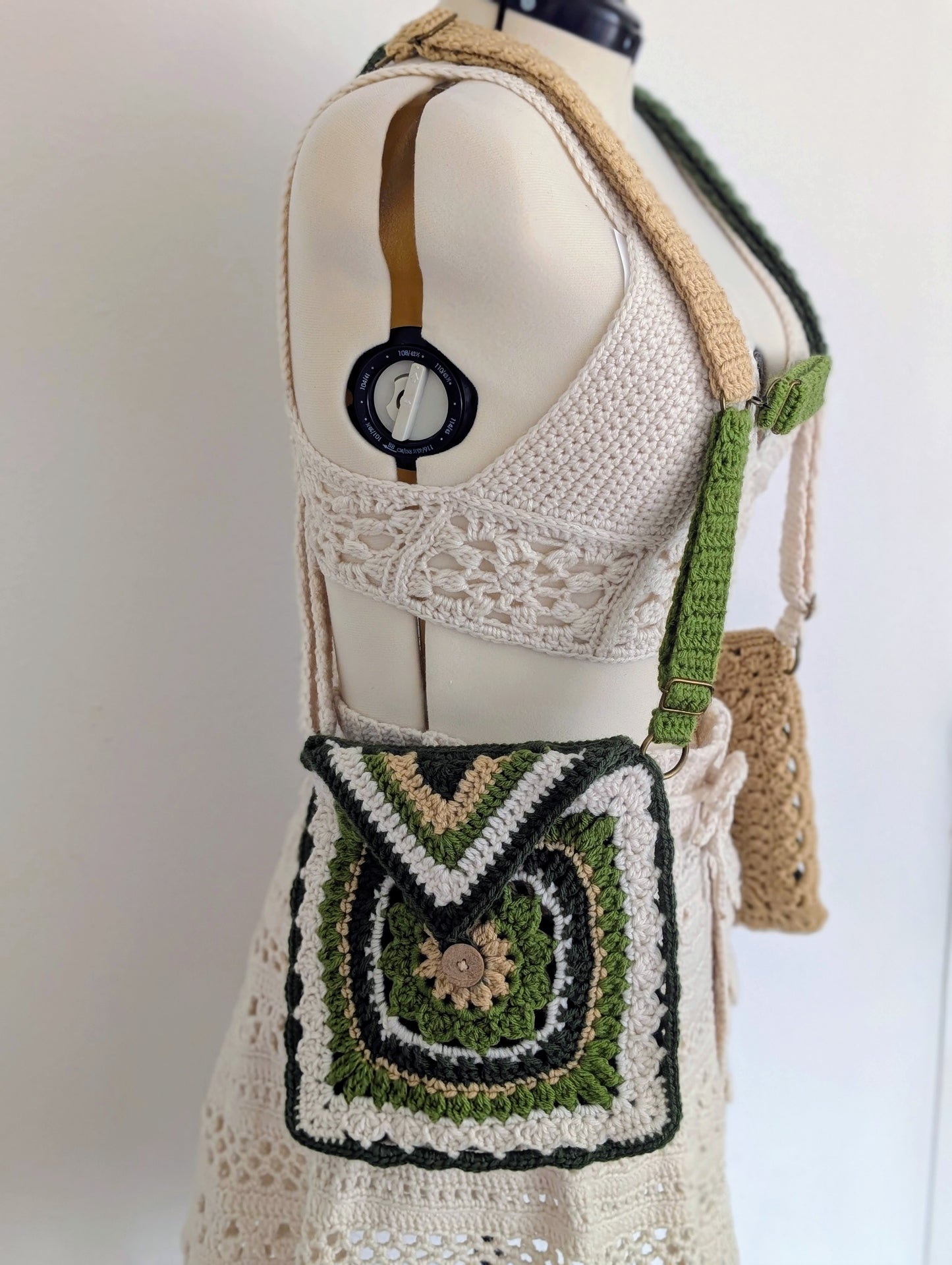 Crochet Harness Bag