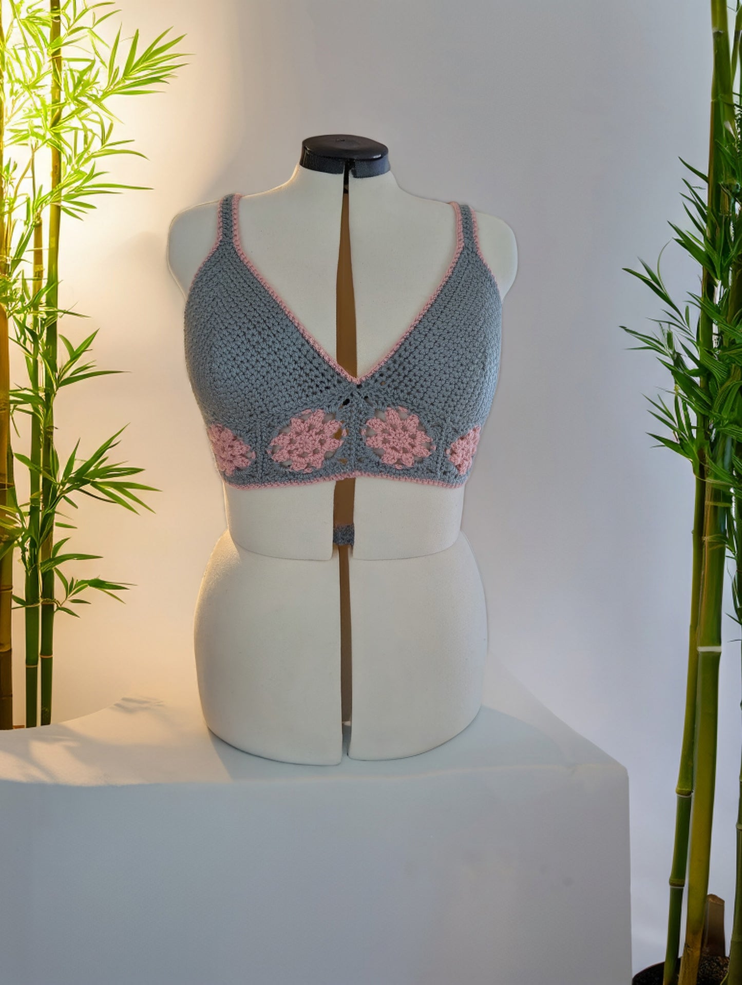 The Bohemian Bloom Crochet Crop Top