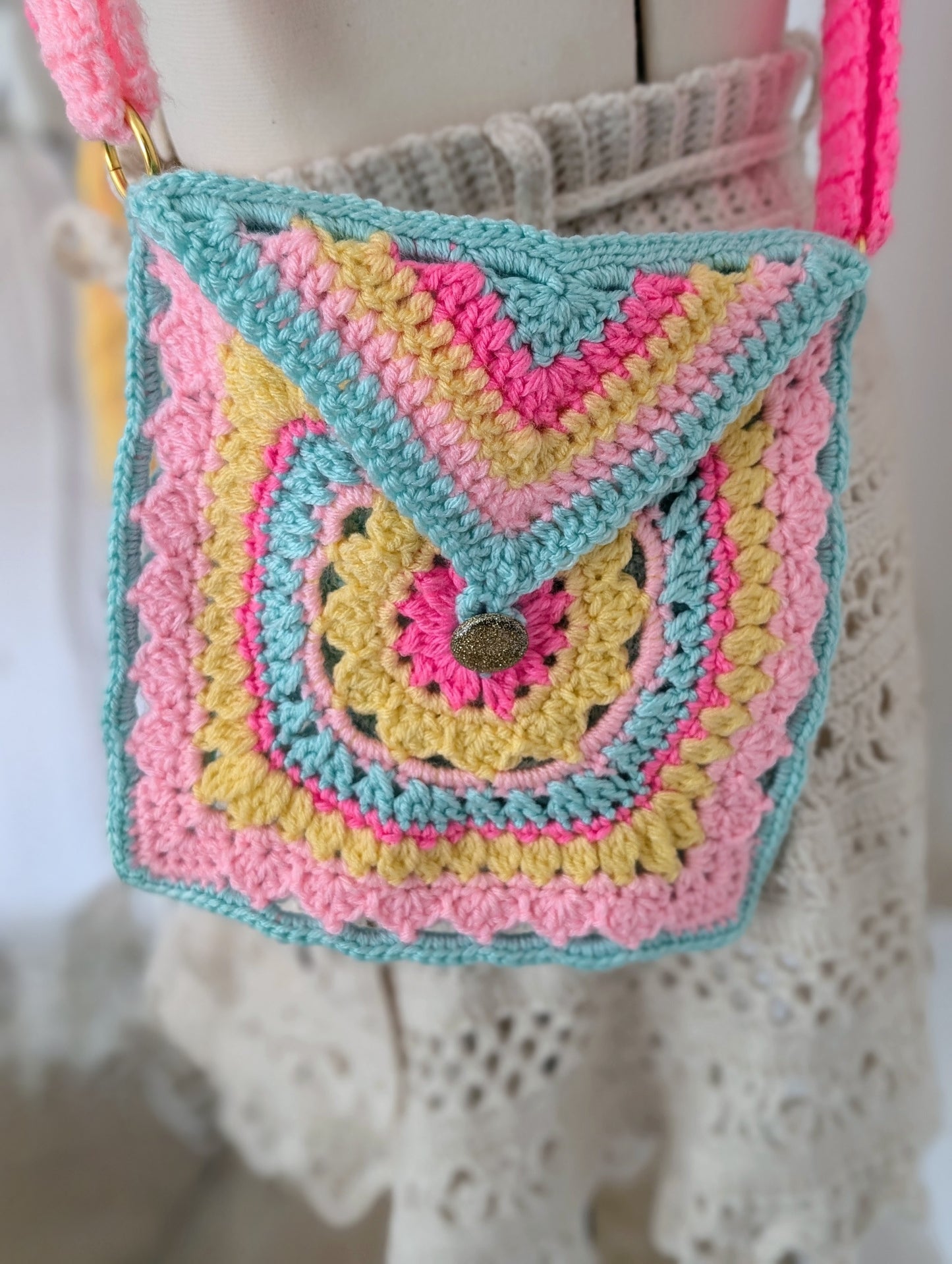 Crochet Harness Bag