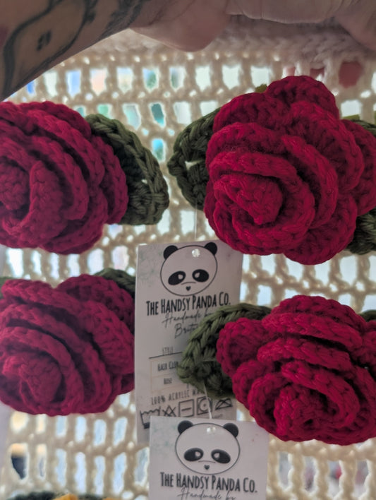 Rose Hair Clip