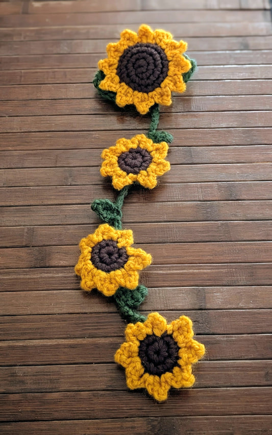 Garden Harvest Sunflower Hair Vine