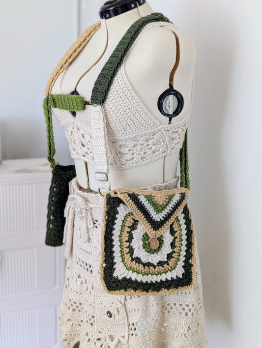 Crochet Harness Bag