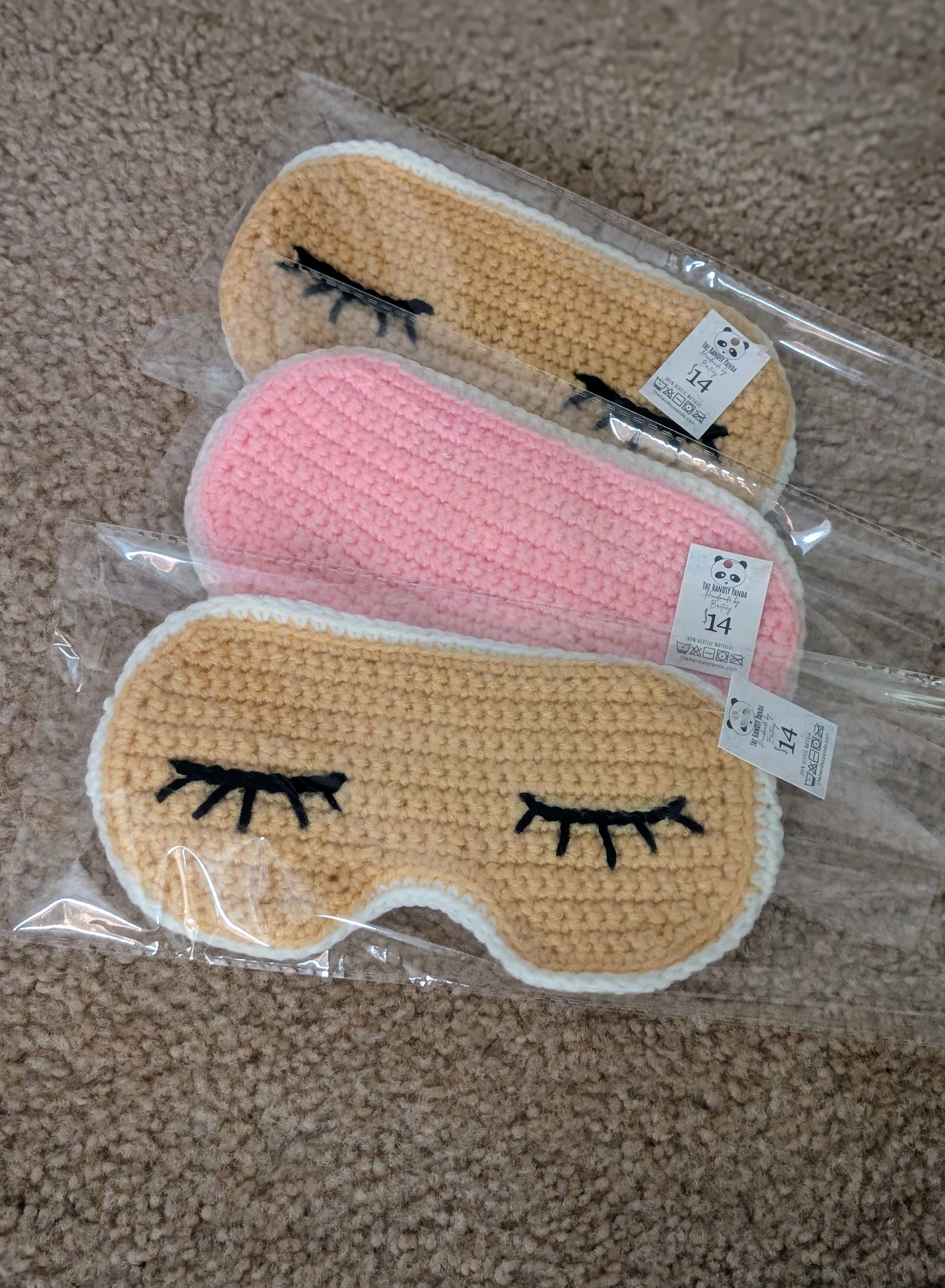 Crochet Sleep Mask