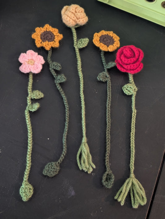 Flower Bookmark