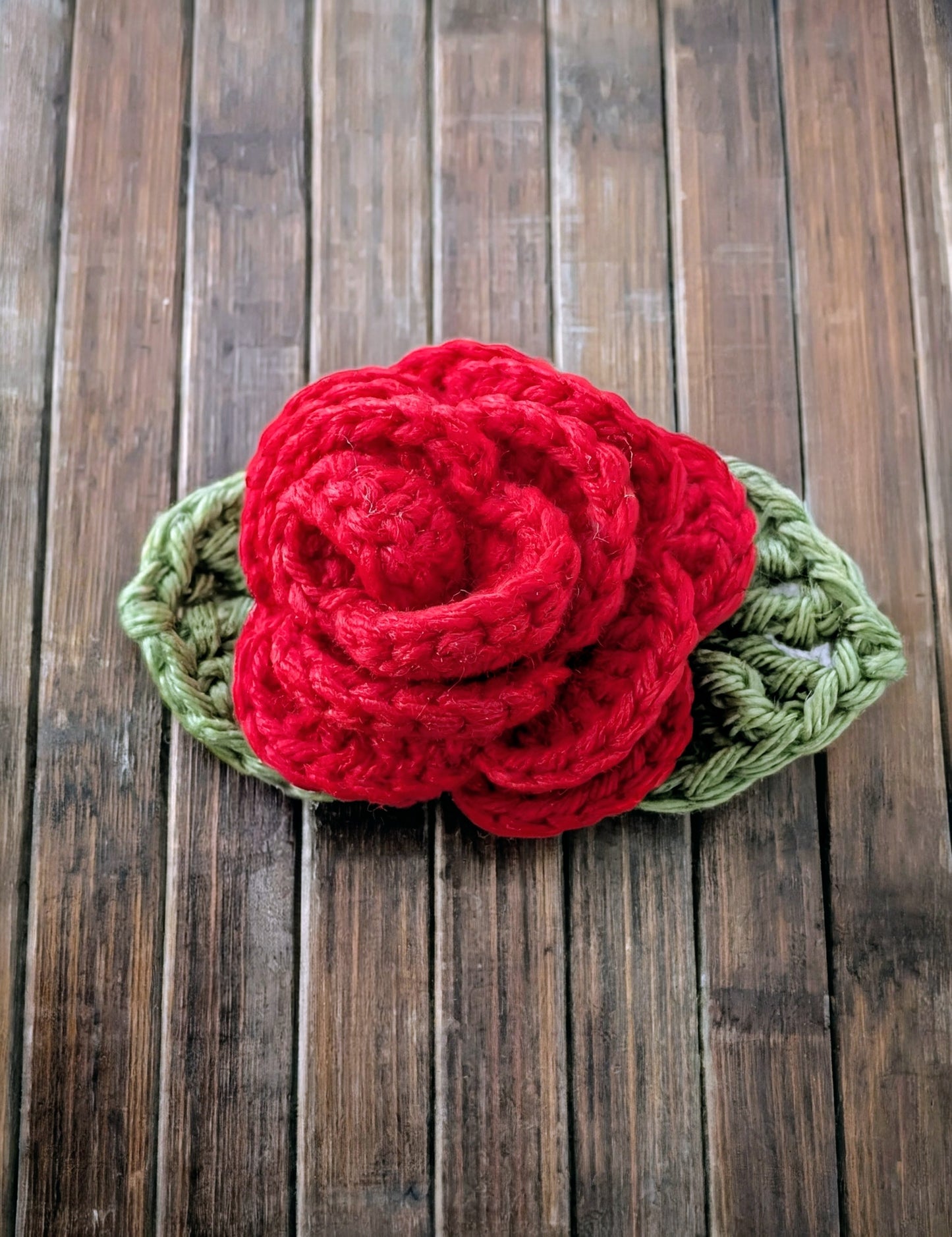 Romantic Rose Hair Clip