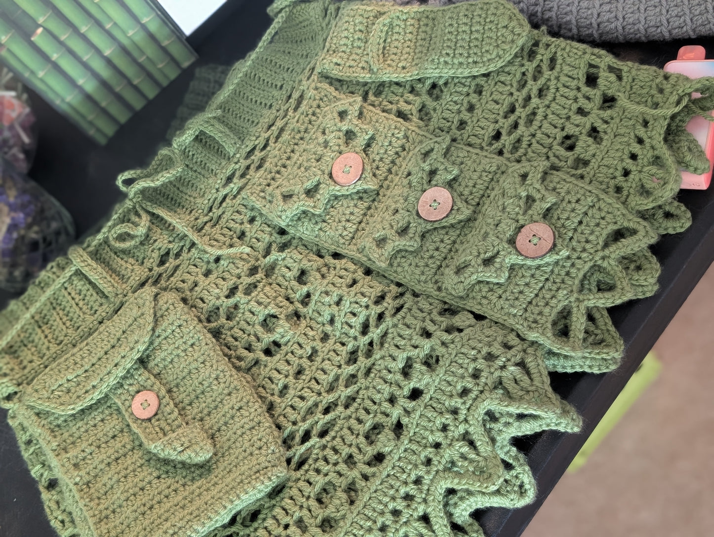 Crochet Tactical Skirt - Mini